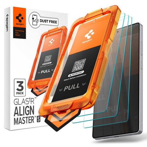 슈피겐  갤럭시S25 울트라 글라스tR 얼라인마스터S 강화유리 보호필름