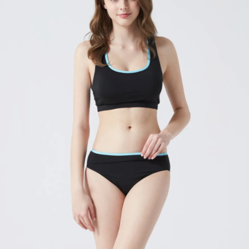베이직엘르  여성 래쉬가드 이너웨어 비키니 세트 BEL-S228K