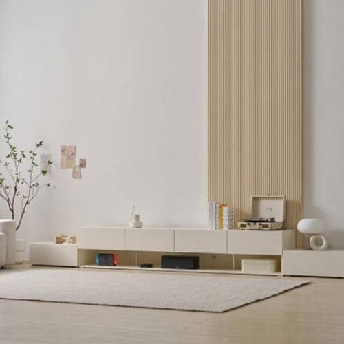 슈퍼홈 리암 TV다이 낮은 거실장 3400