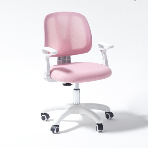 라로퍼니처  베티 핑크 유로 메쉬 회전 컴퓨터 공부 책상 학생의자