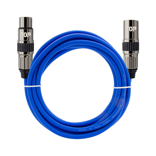 HDTOP  XLR 블루 연장 케이블