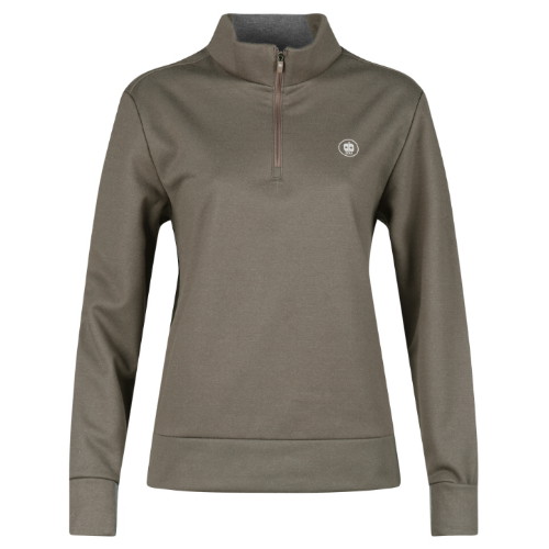 아날도바시니 반집업 리브 배색 기모 긴팔 골프셔츠 ABWTS44301