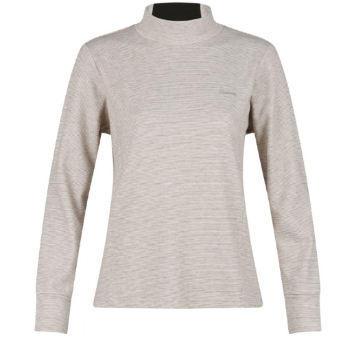 아날도바시니 하이넥 리브 배색 기모 긴팔 골프셔츠 ABWTS44303