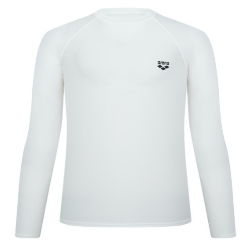 아레나  남성 뉴웨이브 릴렉스핏 래쉬가드 A4BM1RR50WHT