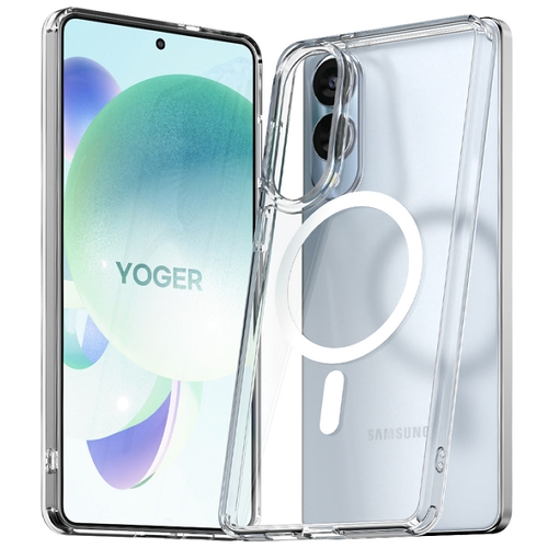 요거  갤럭시S25 엣지 맥세이프 마그네틱 변색없는 투명 케이스