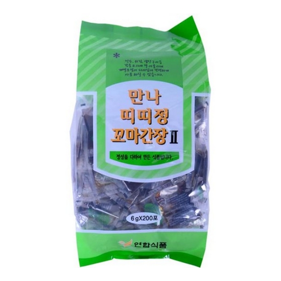 연합식품 만나 띠띠정 꼬마간장 (일회용 간장) 6g