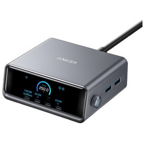 ANKER  250W 6포트 GaN 충전기 A2345 해외구매