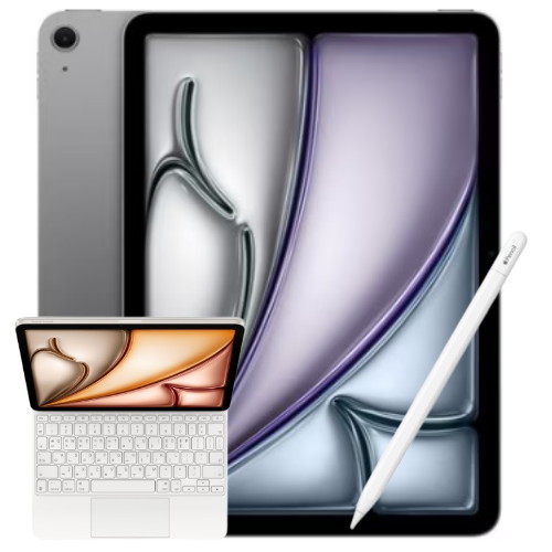 Apple  2025 iPad Air 13 M3+애플펜슬 C타입,매직키보드