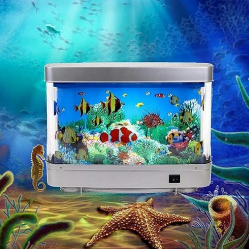 LED 신비한 바다 해양수족관 장식 램프