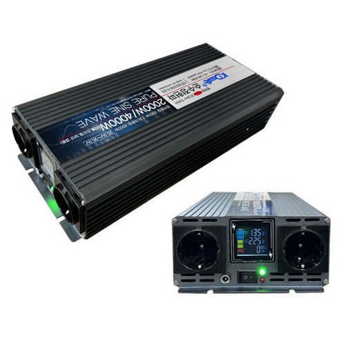 코리아다나와 KDsafe 컬러LCD 순수정현파 2000W 12V