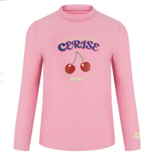 아레나  여아동 쥬시 프룻 래쉬가드 A5BG1GC01PNK