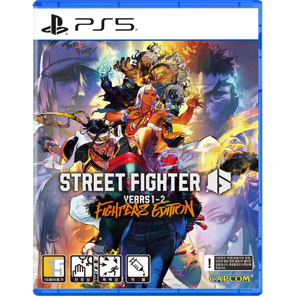 캡콤  스트리트 파이터 6 Years 1-2 파이터즈 에디션 한글판