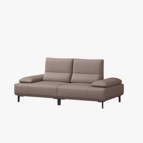 알로소 카포네 그랑 천연가죽 소파 3인용