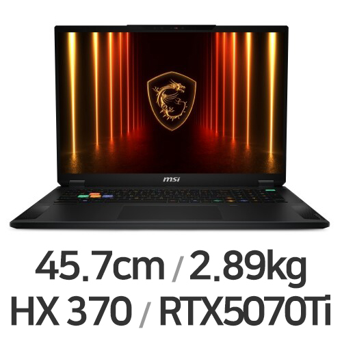 MSI 스텔스 A18 AI+ A3XWHG-R9 QHD+ WIN11 64GB램