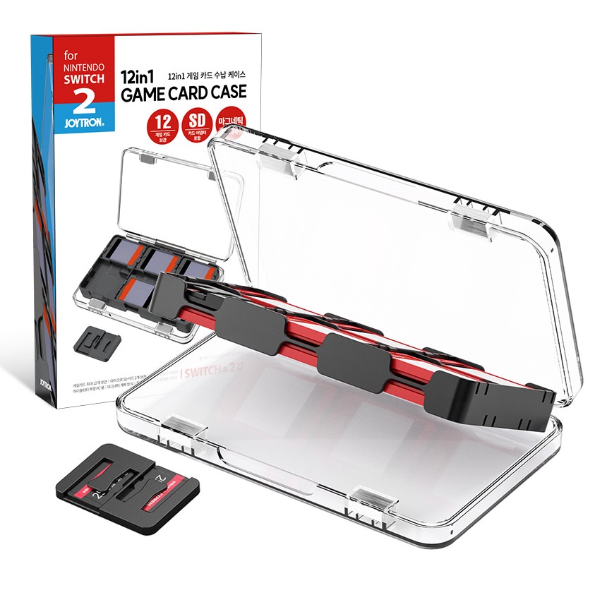 조이트론  닌텐도 스위치2 게임 칩 팩 케이스 12in1