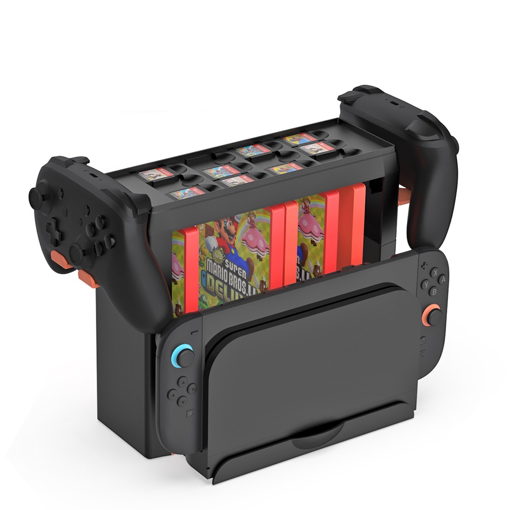 DOBE  닌텐도 스위치2 멀티스탠드 수납 거치대 27P