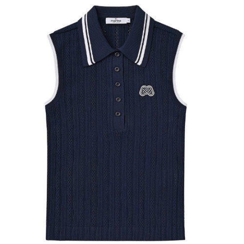 마틴골프 슬리브리스 카라 스웨터 QW0DRD20949