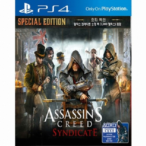 UBIsoft  어쌔신 크리드 신디케이트 PS4