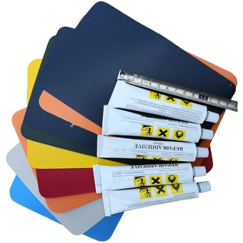 고무 보트 수리 키트 특수 접착제 2개+패치 8장 해외구매