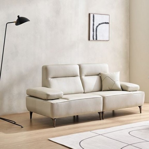 BIF보루네오 디에르 니드 천연통가죽 소파 3인용