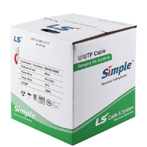 LS전선  UTP-A-C6G-E1VX-M CAT.6A UTP 랜케이블