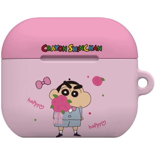 코쿼드  에어팟4 짱구와 흰둥이 하드 케이스