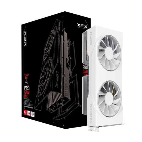XFX  라데온 RX 9060 XT SWIFT DUAL WHITE OC D6 8GB