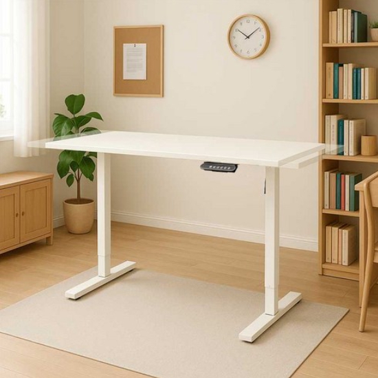 롱코 싱글 슬림 높이조절 모션 스탠딩 책상