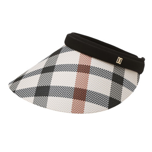 LF 닥스골프 블랙 DD로고 썬캡 DNHE5F901BK