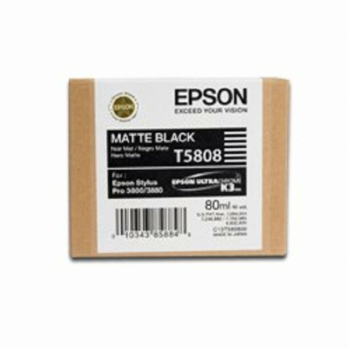 Epson  벌크 T5808 (T580800) 매트검정
