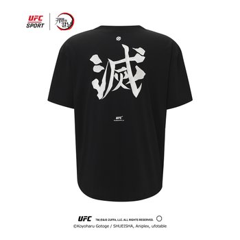 UFC 귀멸의 칼날 멸 메가핏 베이스볼 저지 반팔 티셔츠 U2SSW2381BK