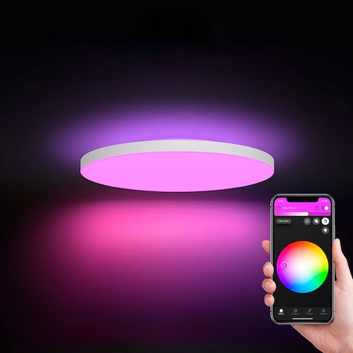 필립스  LED hue 화이트&컬러 앰비언스 다츄라 라운드 원형등 69W