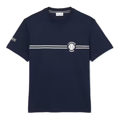라코스테 스트라이프 티셔츠 TH9694-55G 166