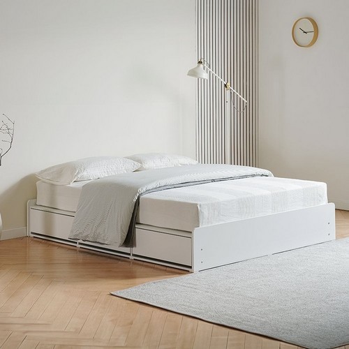 디아스침대 에밀 무헤드 통서랍 3단 수납 침대 K