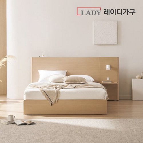 레이디가구 머무름 호텔형 침대 SS+패널