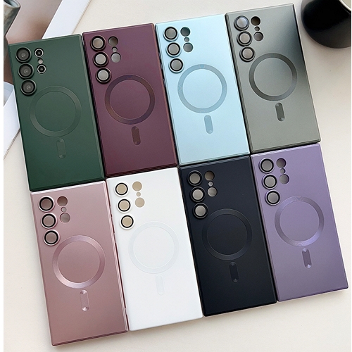 수나르  갤럭시A55 맥세이프 풀커버 슬림 소프트 젤리 케이스