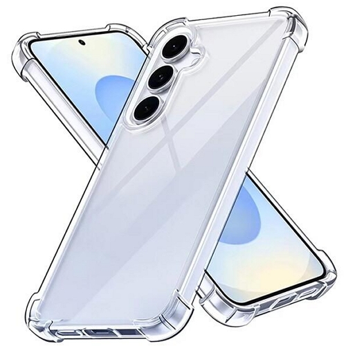 수나르  갤럭시A36 컬러 투명 슬림 하드범퍼 케이스