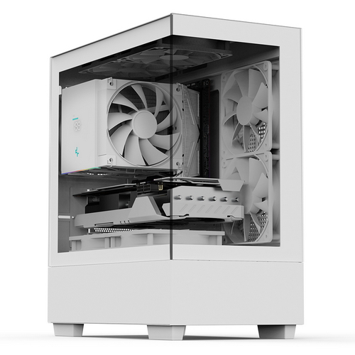 피씨스토어  화이트 감성 미니 어항 7500F RTX5060