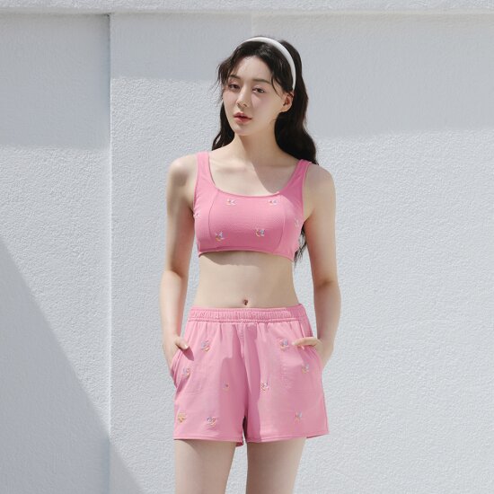 아레나  블라썸 2부 팬츠 A5BL1PW01PNK