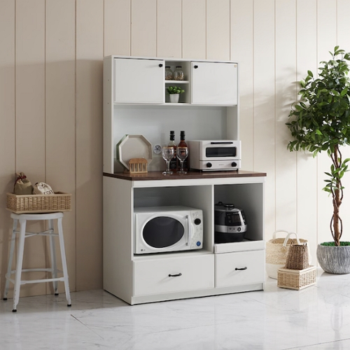 파로마 신시아 주방 수납장 상부장 렌지대세트 1000