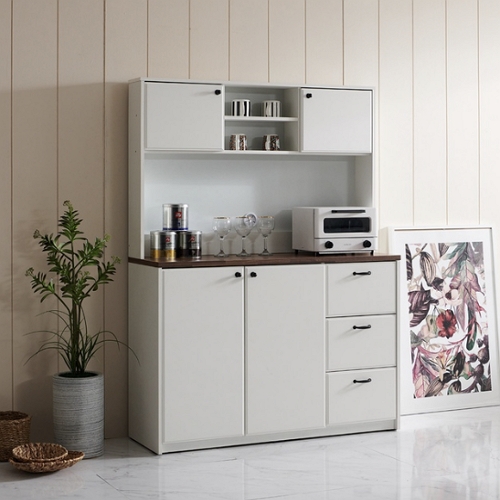 파로마 신시아 서랍 상부장 주방 수납장세트 1180