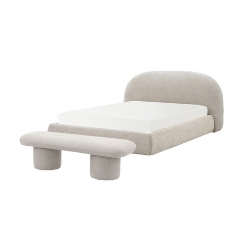 까사미아 오브 패브릭침대 Q+베드벤치