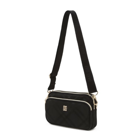 LF 닥스골프 체크 크로스백 DNGF5F952BK