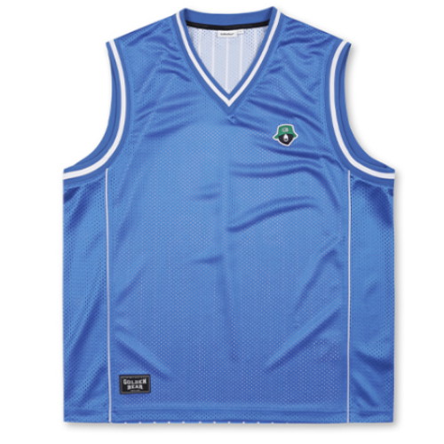 잭니클라우스 골든베어 프린트 백 메쉬 슬리브리스 G4TAM25201BUX