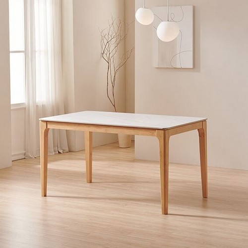 삼익가구 루나 통세라믹 원목 식탁 1400