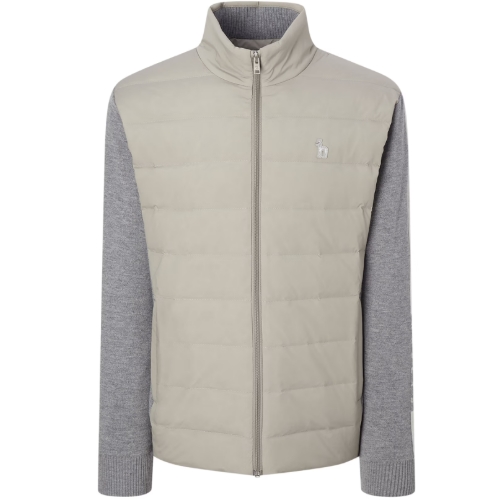 LF 헤지스골프 소재배색 집업니트 WPSW4D970I1