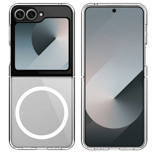 태블리스  갤럭시Z 플립5 맥세이프 호환 투명 실리콘 케이스 ZF-20214