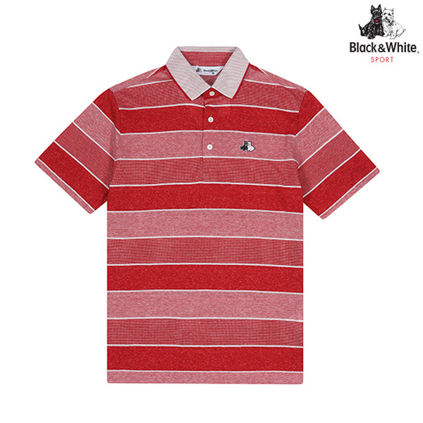 블랙앤화이트 스트라이프 티셔츠 9618GSLC