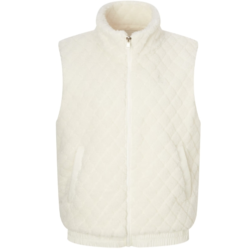 LF 헤지스골프 체크 베스트점퍼 WWJU4D943CR