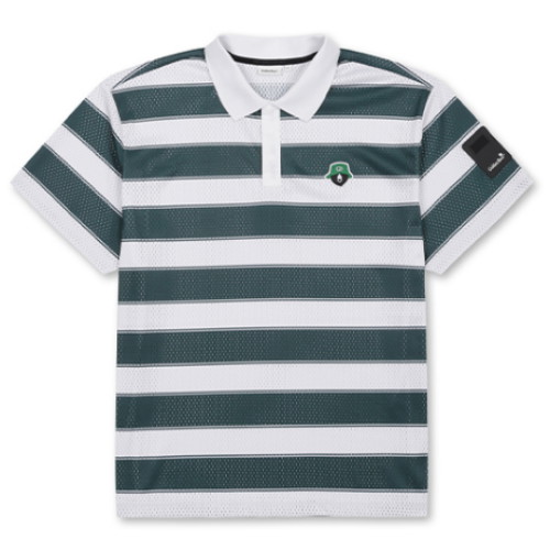 잭니클라우스 골든베어 프린티드 메쉬 카라 티셔츠 G4TAM25222GRX